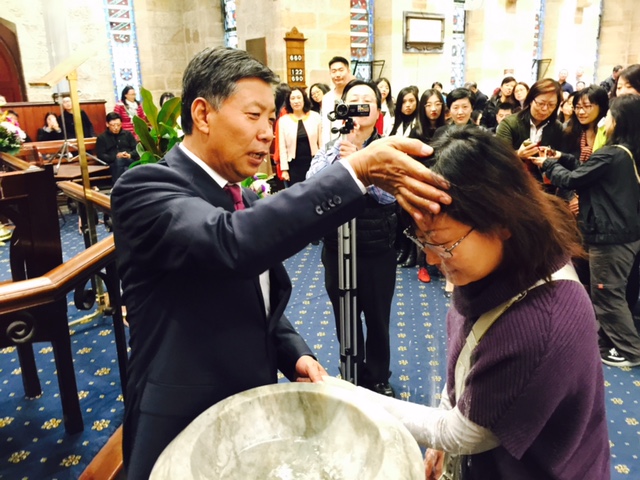 张伯笠牧师布道会及洗礼 (2015年8月) – 悉尼丰收华夏基督教会